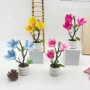 仿真盆栽布置客厅花盆