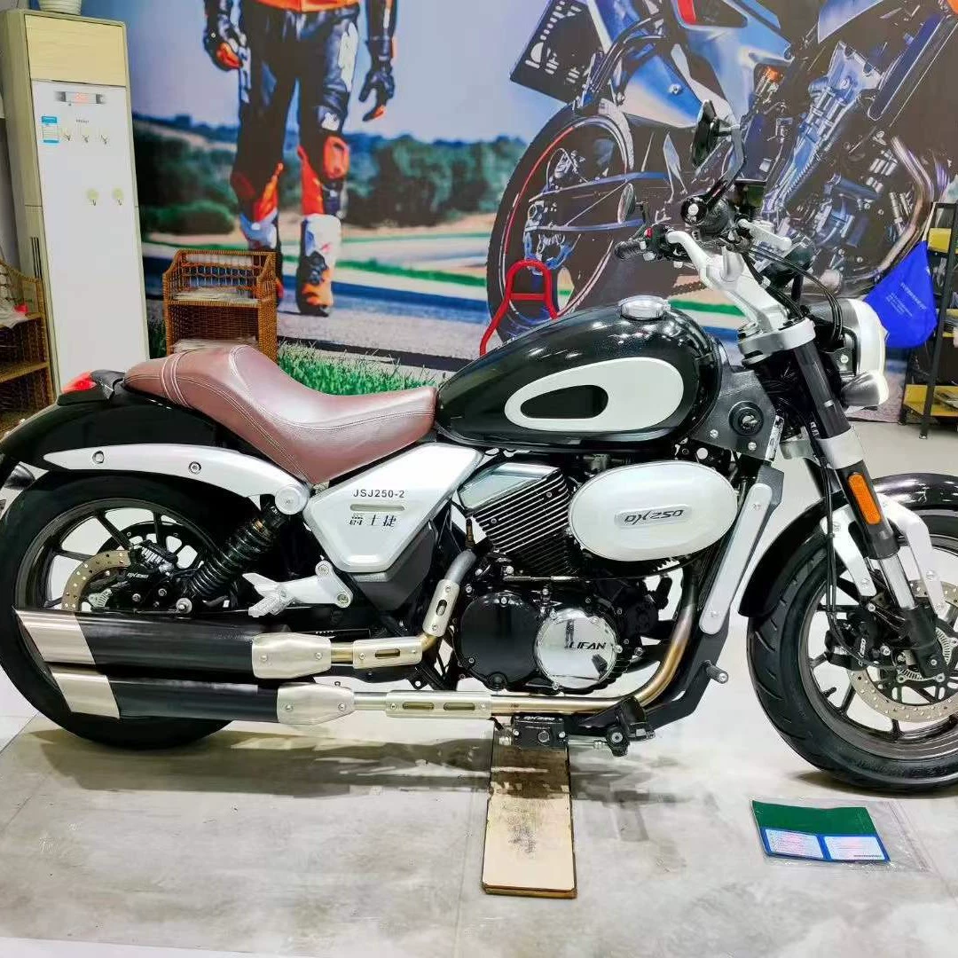 Джаззи двойной цилиндр воздушное охлаждение 250 Джаззи DX250 мотоцикл V-образный цилиндр ретро принц автомобиль Национальный IV EFI