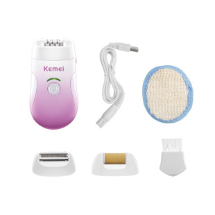 Kemei hair remover KM-908B full body hair removal women's Shaver washing USB multi-function foot grinding hair removal instrument