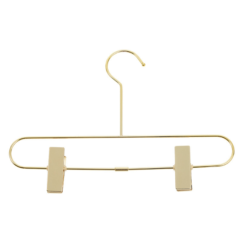 Nordic Gold Adult Children's Pants Rack Metal Children's Clothing Pants Clip Movable Underwear Clothing Store Pants Rack Ins Style