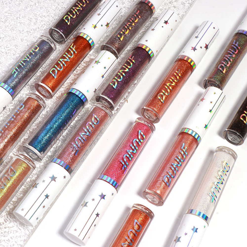 DUNUF 24-color liquid water-based eyeshadow with pearlescent long-lasting water resistance. Check it out! Disclaimer for links undefined