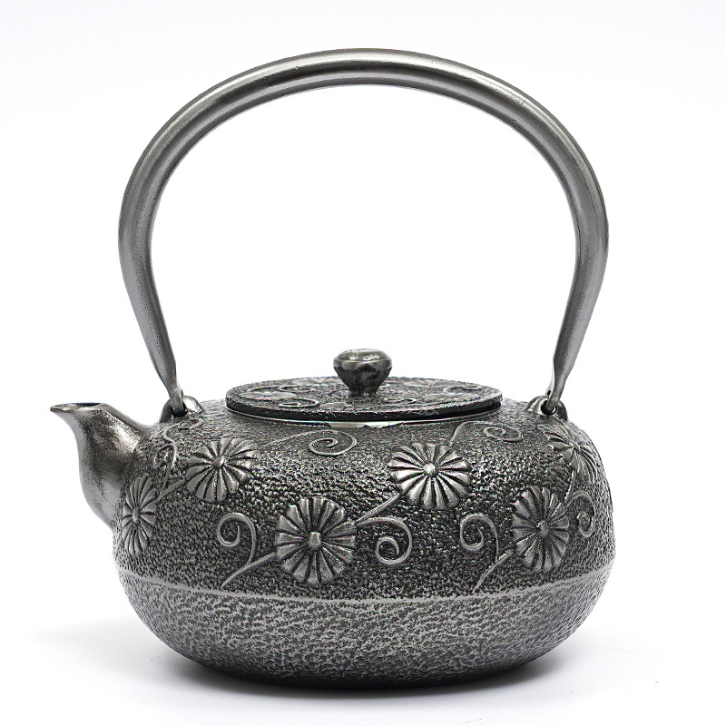 铁壶日本铸铁壶纯手工日式泡茶壶煮茶器电陶炉烧水壶围炉煮茶家用