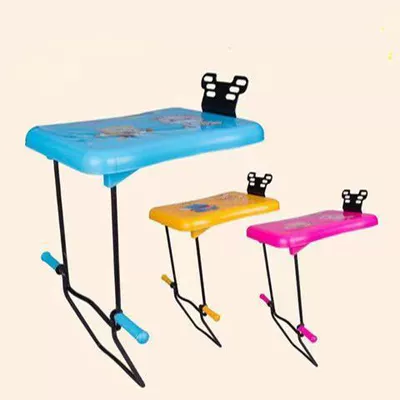 Thickened Women's Electric Motorcycle Child Safety Seat Front Seat Pedal Battery Car Baby Folding Seat (Motorcycle child seat)