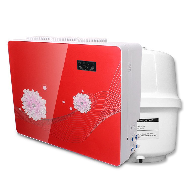 Apple tercera generación RO purificador de agua RO ósmosis inversa máquina de agua pura hogar dispensador de agua directa escala eliminación de metales pesados