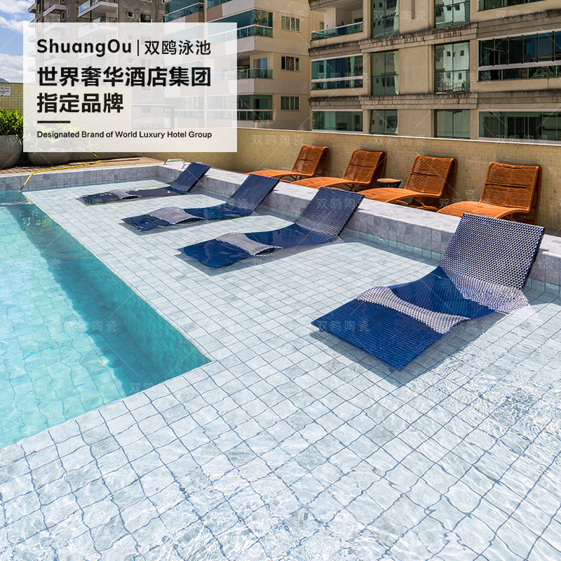 Shuangou Ink Blue Pavilion Imitation Stone Homestay Swimming Pool Villa Fish Pond Ceramic Mosaic Tile Bathroom Wall and Floor Tile Shuangou Ink Blue Pavilion Imitation Stone Homestay Swimming Pool Villa Fish Pond Ceramic Mosaic Tile Bathroom Wall and Floor Tile