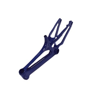 Guangdong Factory Direct Sales Magnesium Aluminum Alloy One-Piece Die-Casting 16inch Kidsren's Bicycle Frame Stroller Customization
