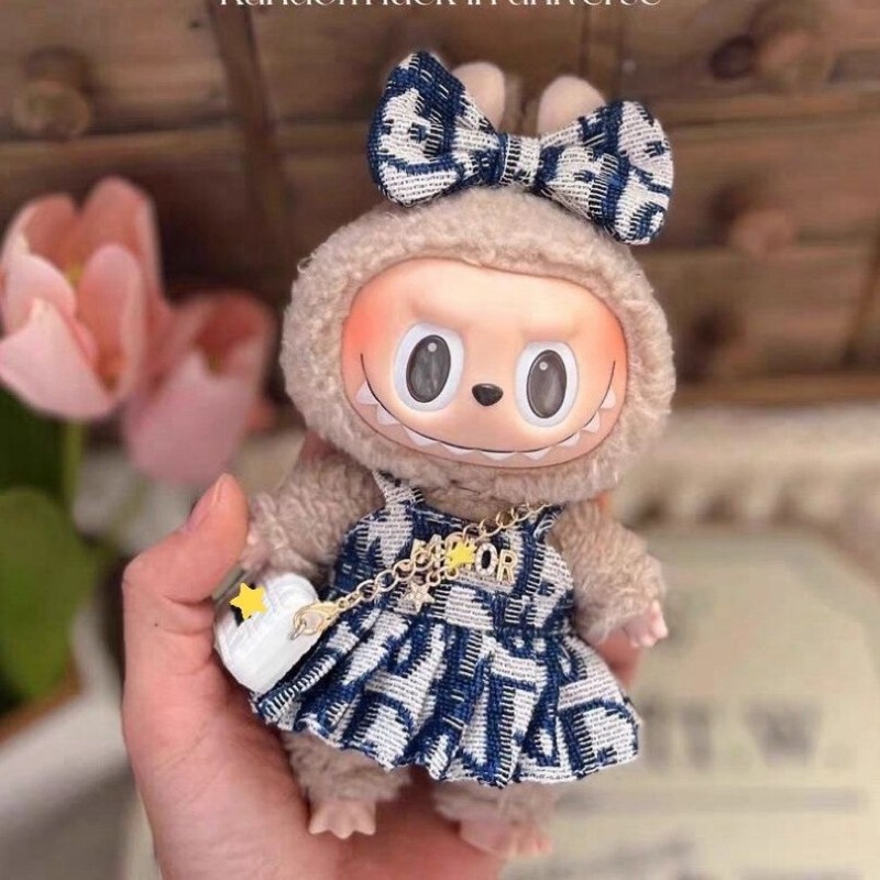 Labubu Doll Dress-Up Clothes, Labubu First, Second and Third Generation Baby Clothes, Skirts, Overalls Suits, Super Cute