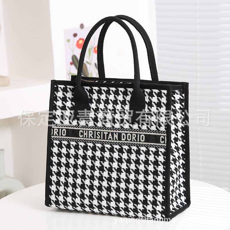 Nuevo bolso de moda de gran capacidad de alto grado de trabajo de cercanías bolsa de tela de almacenamiento ins