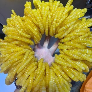 Songgang Factory Source Raw Beeswax Wholesale Yellow and White Flower Beeswax Full Product Precision Pill Spacer Bracelet Bracelet