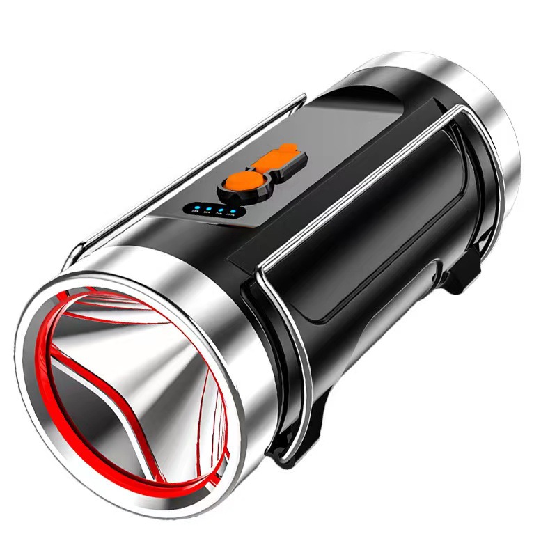 Cross-border LED lithium battery high-brightness headlamp wholesale outdoor rechargeable night fishing ultra-long waterproof super bright head-mounted flashlight