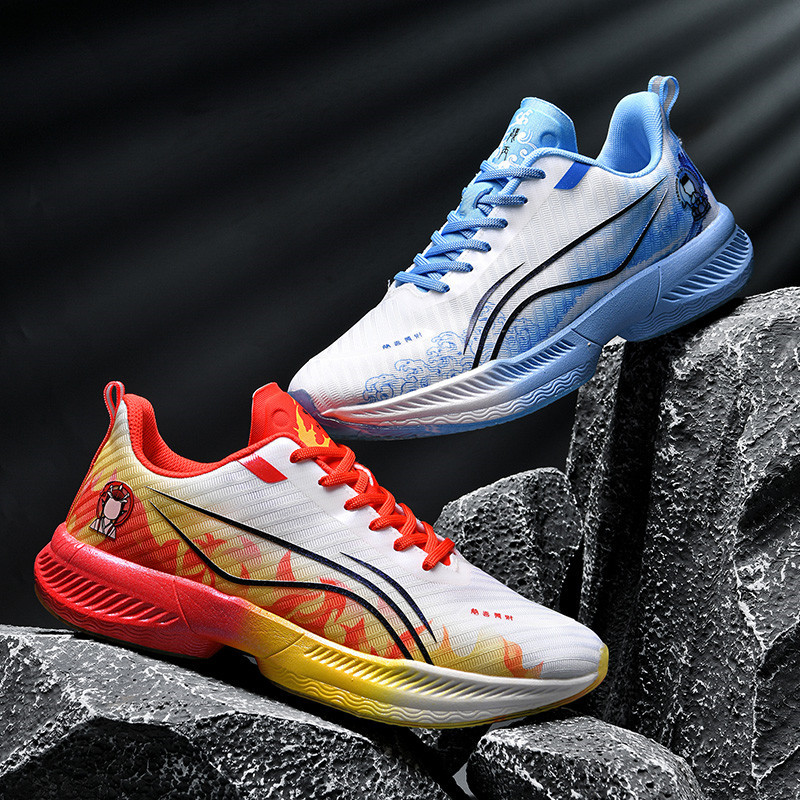 8711 빨간색과 파란색 원앙