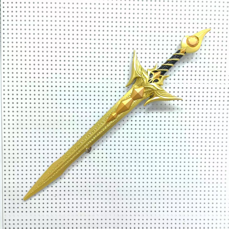 アニメゲーム周辺プラスチックPU材質模型兵器COS道具武器置物玩具未開刃模型|undefined