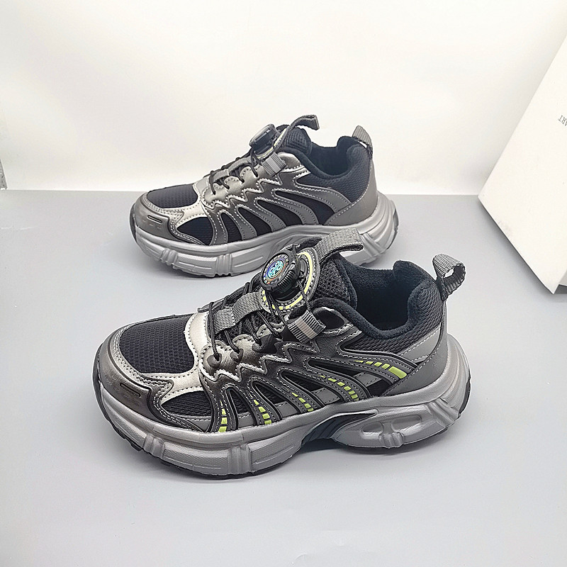 Jingbaoba 2 algodón para niños 34 - 39 yardas zapatos de skate para niños zapatos deportivos de cuero para niños zapatos de skate casuales