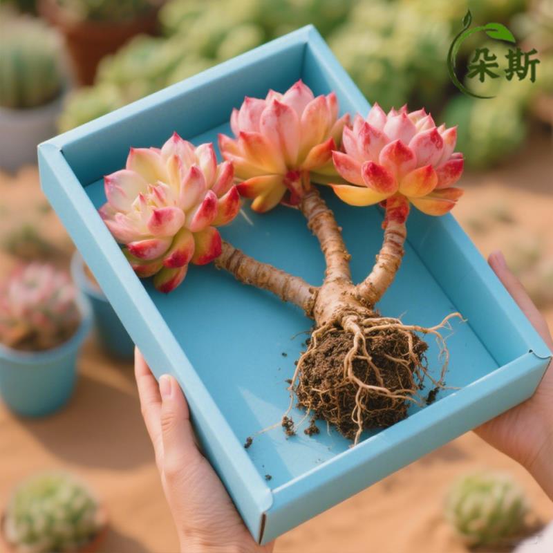 Xiuyan Succulent Potted Plant Combination New Succulent Green Plant with Pot Soil Package Indoor Flower Office Air Purification