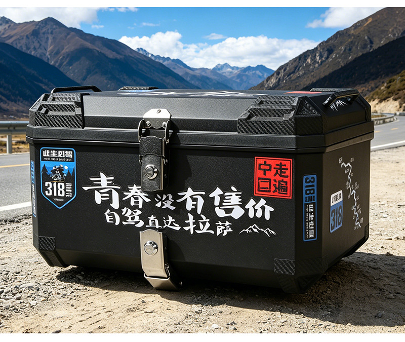 Xiaoniu multi-style motorcycle trunk, electric vehicle rear trunk, universal extra-large capacity battery delivery trunk
