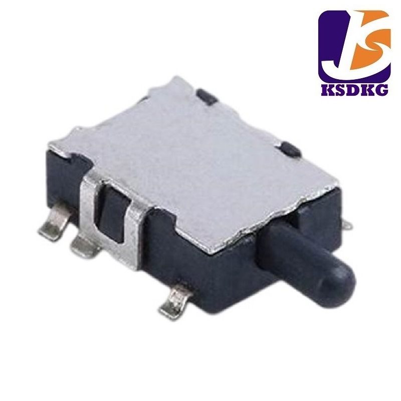 常闭微动开关6脚 无锁复位开关贴片 常闭检测开关贴片