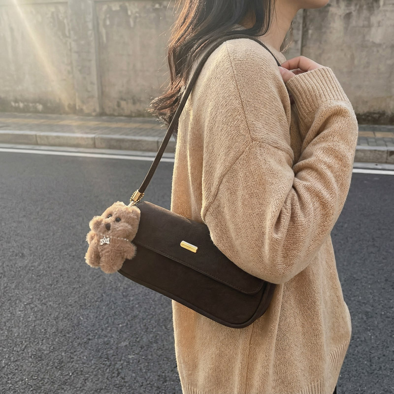 Bolsas de mujer transfronterizas retro retro esmaltado bolsas de cuero suave 2025 nuevo nicho bolsas de hombro un solo bolso de alto nivel bolso de mochila
