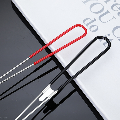 Pearl colander, stainless steel red handle pearl powder round spoon, hot pot colander, pearl milk tea colander, deepening net fishing