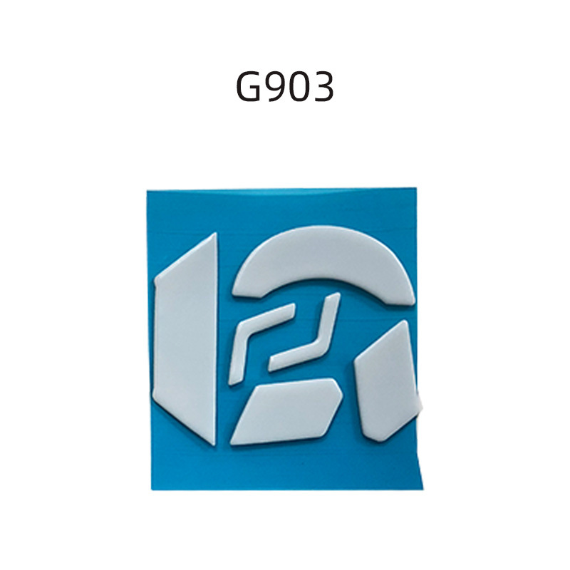 Alfombrilla de pie resistente al desgaste del ratón pegatina de pie g304 e-sports pegatina lateral a prueba de sudor gpw pegatina antideslizante Logitech G502 almohadilla de pie de personaje de tigre