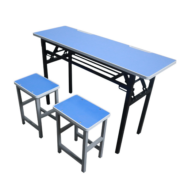 Double student desk with pocket
