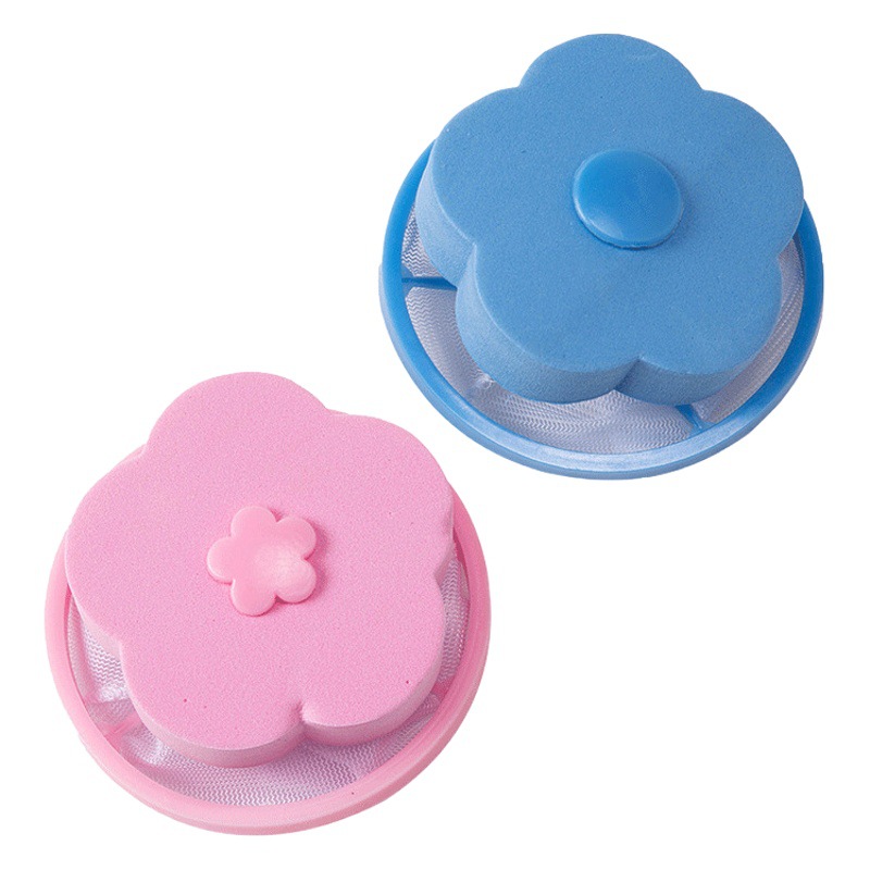 Washing machine float filter bag hair filter hair remover decontamination laundry ball washing ball plum-shaped laundry ball