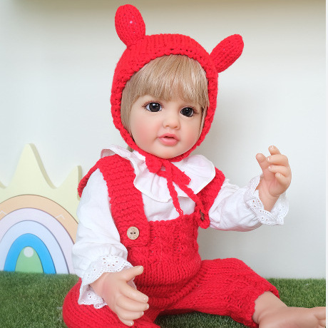 NPK bienes genuinos 55cm pegamento completo simulación muñeca Betty