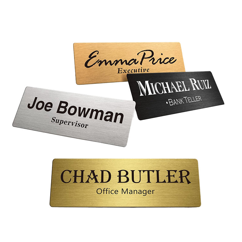 厂家批发定 制logo快速打样出货面板门户标牌姜黄色