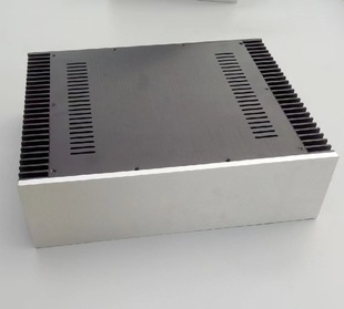 All-Aluminum Amplifier with Heat Dissipation on Both Sides, Class A/B Power Amplifier Chassis 430*150*361mm