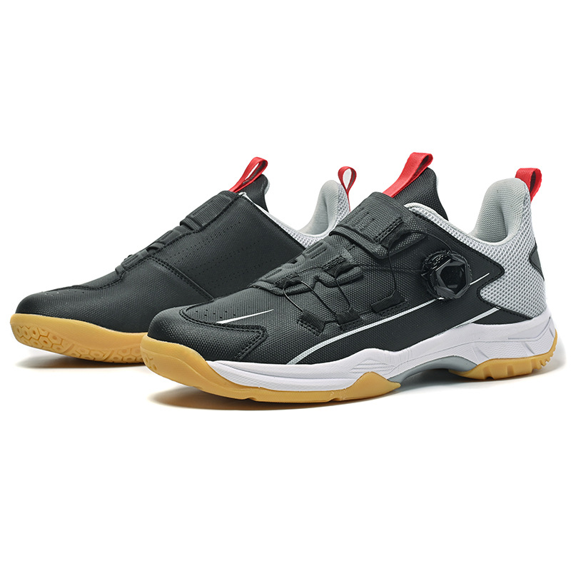 23 zapatos de voleibol profesionales transfronterizos zapatos de bádminton para hombres zapatos de tenis de mesa nuevos para mujeres zapatos de entrenamiento antideslizantes zapatillas