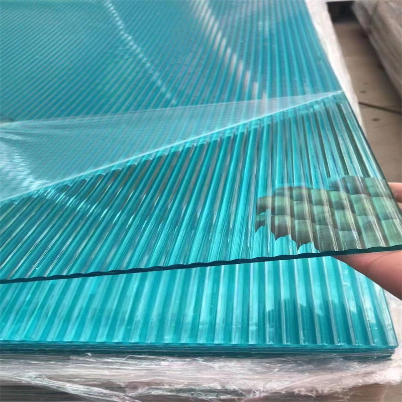 高透明亚克力板石头纹条纹波浪板任意尺寸切割雕刻激光打孔面板