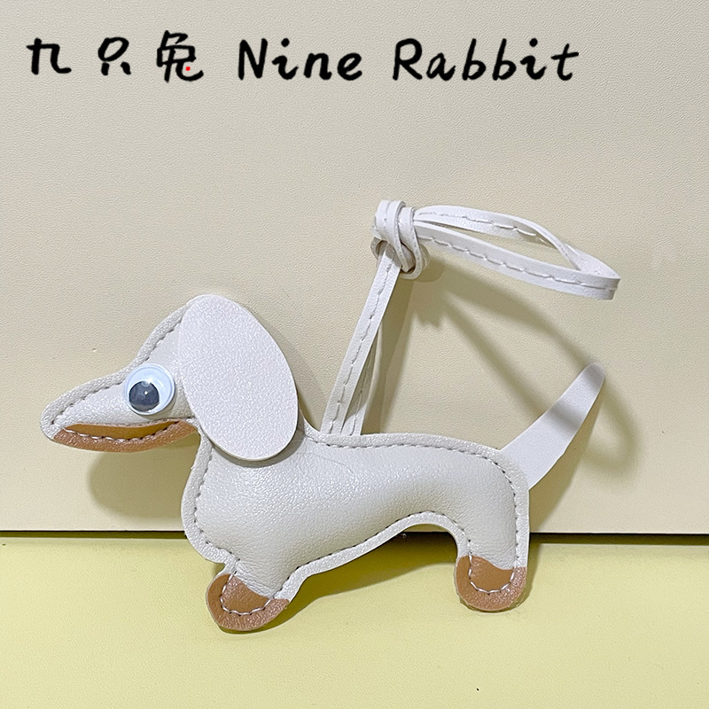 クリエイティブ pu レザードックス犬の目可動 miu バッグペンダント装飾品装飾バッグペンダント|undefined