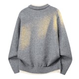 2026年秋季假两件毛衣男2026新款春秋季宽松针织衫打底衫上衣，男装针织衫/毛衣，星座614