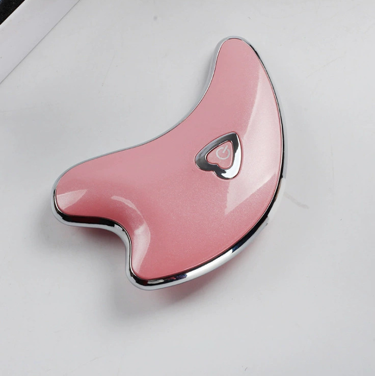 Little Dolphin Massage Facial Lifting Beauty Instrument Electric Scraping Board Household Microcurrent Heating Vibration