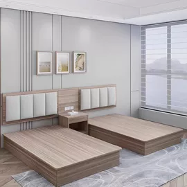 实木床;电脑桌;餐桌