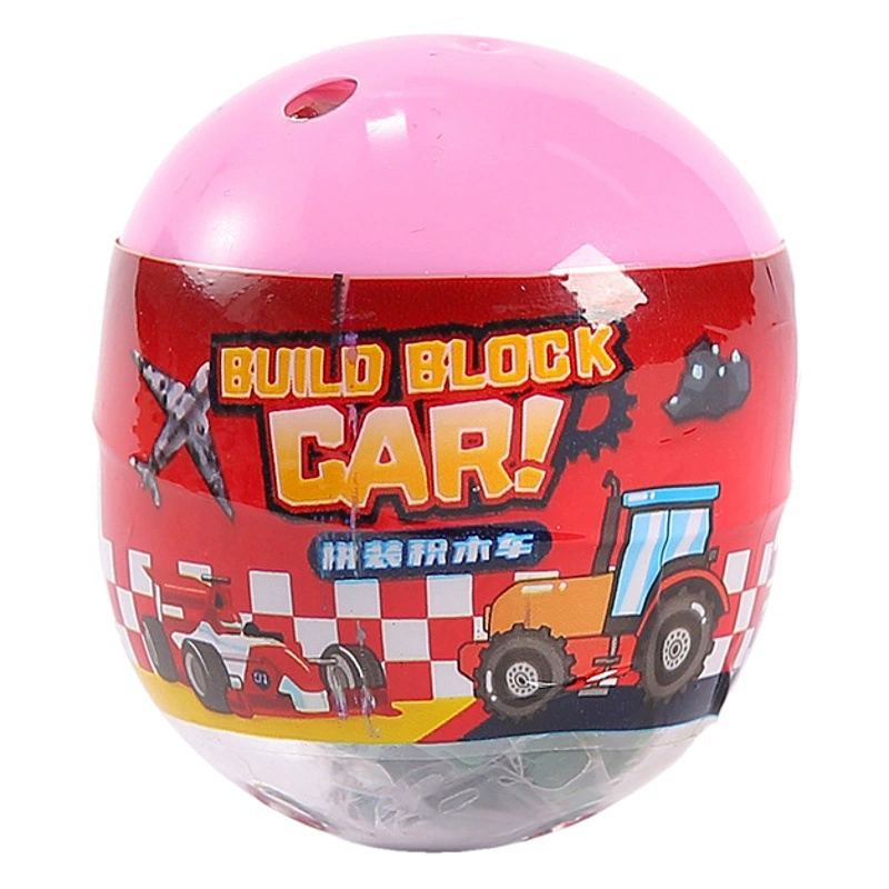 Мелкие частицы скрученные яйца строительные блоки игрушка Детская мозаика совместимая Инженерная машина динозавр сборка просветление образовательные подарки оптом