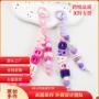 心心亚克力跨境字母包挂