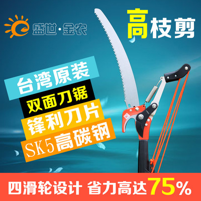 进口园艺高空剪果树树枝修枝剪刀园林工具修枝剪伸缩高枝剪高枝锯