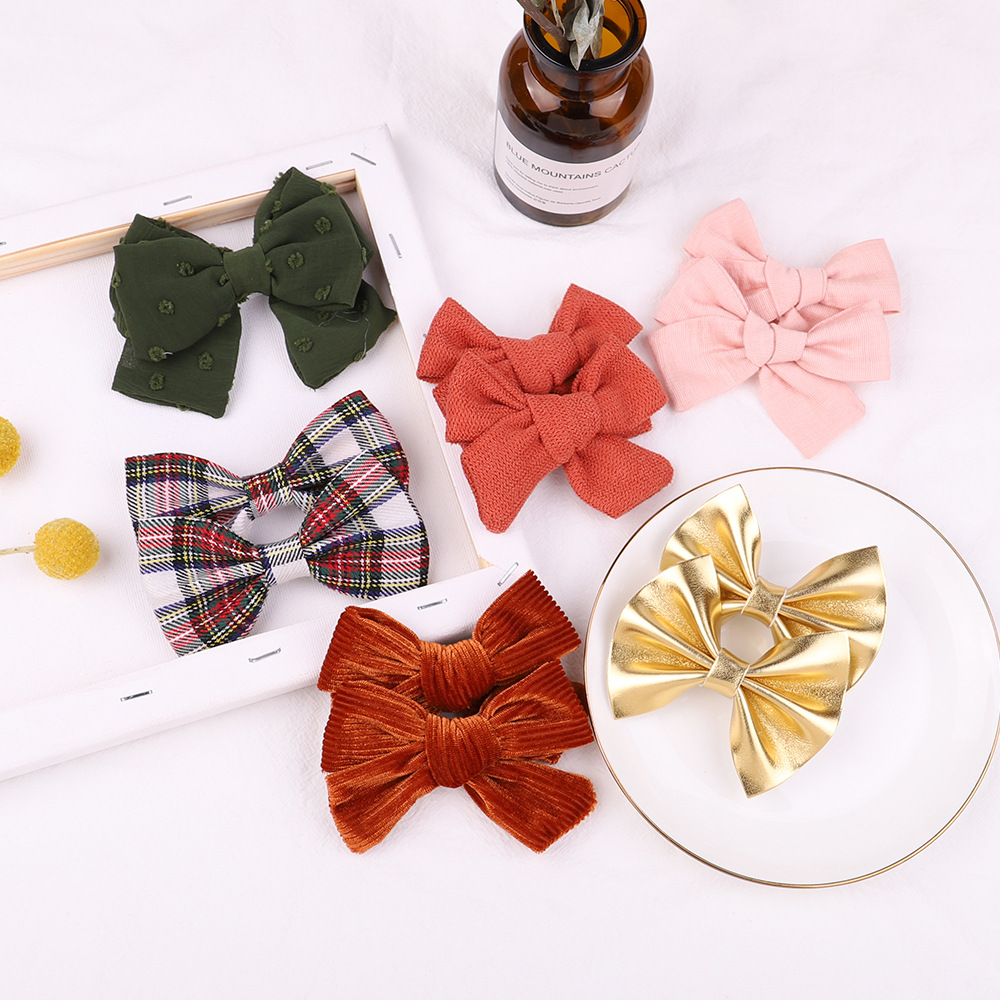 Nihaojewelry Korean Style Floral Bow Hairpin Wholesale Jewelry display picture 9