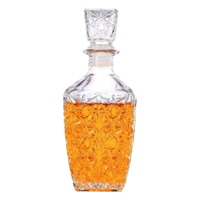 Графин для вина Прозрачное стекло Винный графин костюм Бытовой Европейский стиль Винный графин Диспенсер для вина Винная посуда