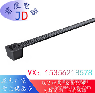 JD标准的内部锯齿电缆扎带111-00574 | T50L-PA66-BK