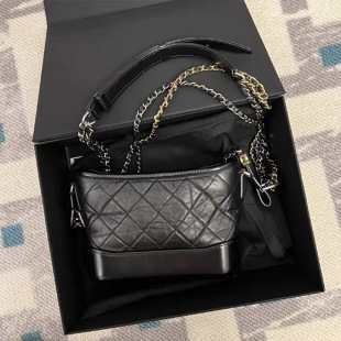 2025 New Style Chanel Style Hobo Bag CF Rhomboid Chain Bag Single Shoulder Crossbody Bag Genuine Leather High-end Fashion Women's Bag