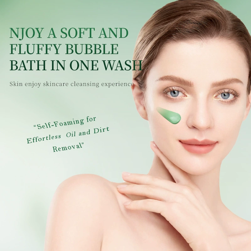 Face Mask Anthocyanin Bubble, pore-cleansing acne remover, easy foam application
