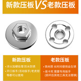 Угловая шлифовальная шлифовальная шлифовка и шестнадцатеричная модификация шестнадцатеричной модификации 125 верхняя крышка пластины.