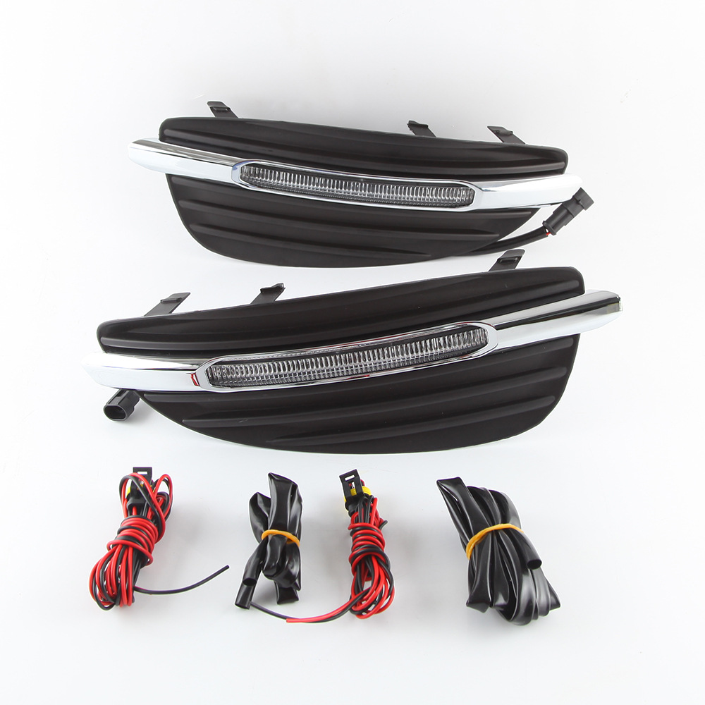 Aplicable a 16 Weiting V260 luces de circulación diurna Weiting V-class luces de circulación diurna luces de niebla especiales del coche