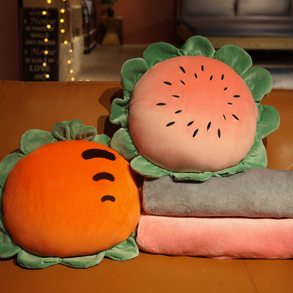 cartoon pillow with animals solar-powered