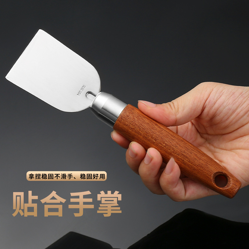 304 stainless steel kitchen grease separator scraper, refrigerator defrost scraper, home cleaning brush