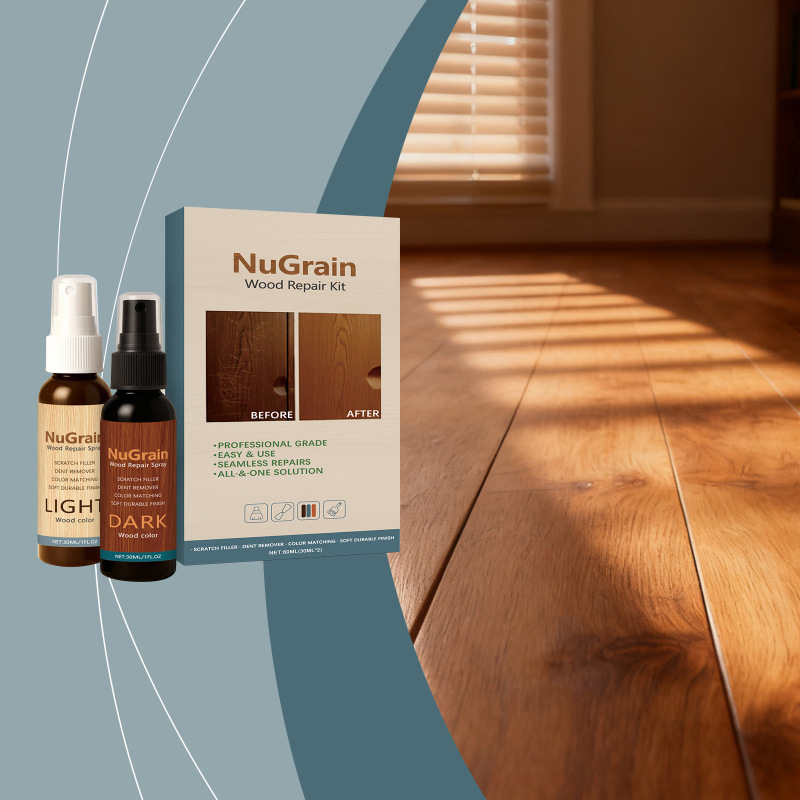 Wooden Floor Household Spray, Household Indoor Cleaning and Renovation Floor Daily Maintenance Floor Surface Spray