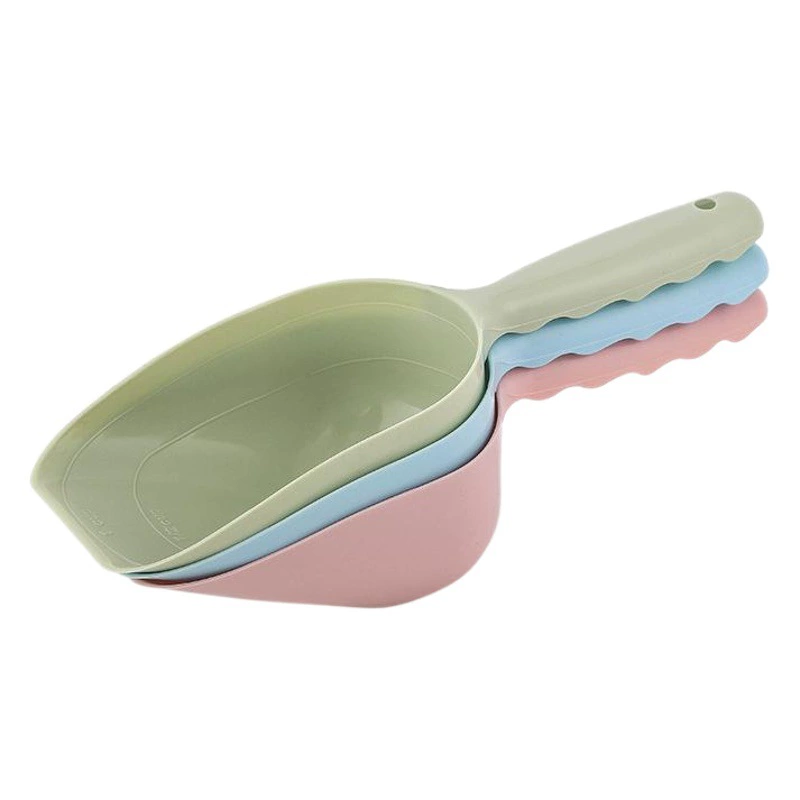 Пластиковая Лопата для еды Малый размер собачьей еды Лопата для чистки Лопата для еды Легкий и прочный Простой