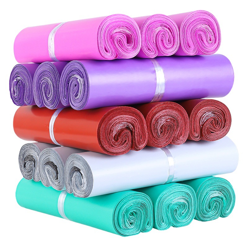 Negro Express bolsa venta al por mayor engrosada logística paquete autoadhesivo Bolsa de Comercio Electrónico ropa impermeable expreso bolsa de embalaje bolsa de daños