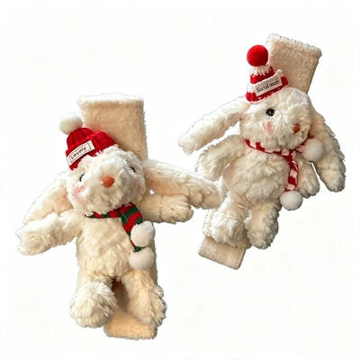 Car Interior Cute Plush — Seat belt shoulder pad
